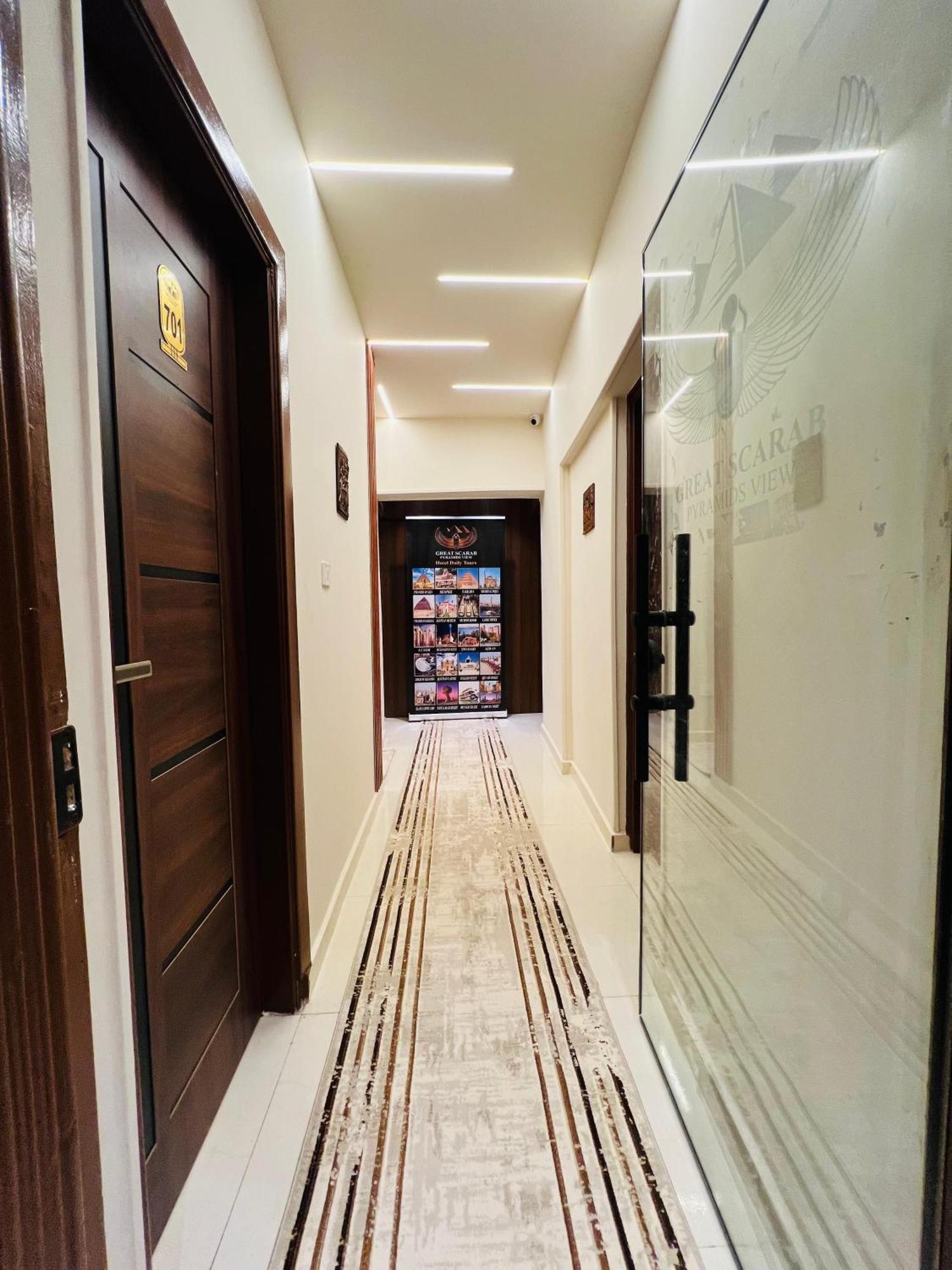 Great Scarab Pyramids View Hotel Kafret el-Gabal Exterior foto